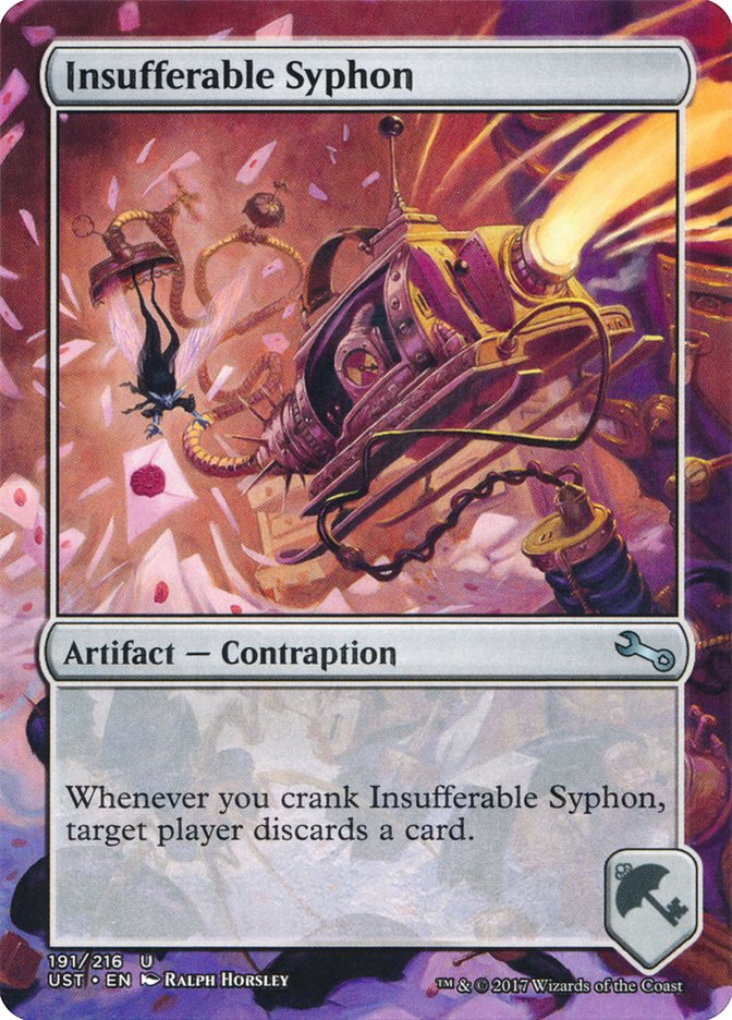 Insufferable Syphon [Unstable] - Magic: The Gathering - Card Brawlers | Quebec | Canada |