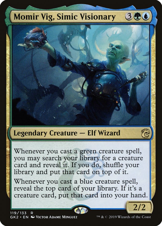 Momir Vig, Simic Visionary [Ravnica Allegiance Guild Kit] - Magic: The Gathering - Card Brawlers | Quebec | Canada |