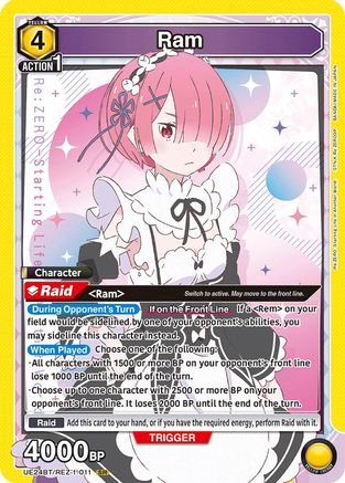Ram (011) (UE24BT/REZ-1-011) - UE24BT ReZERO Starting Life in Another World Foil