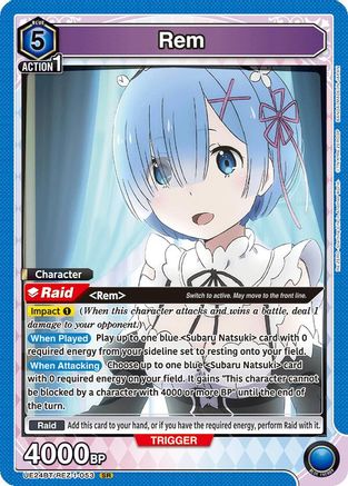 Rem (053) (UE24BT/REZ-1-053) - UE24BT ReZERO Starting Life in Another World Foil