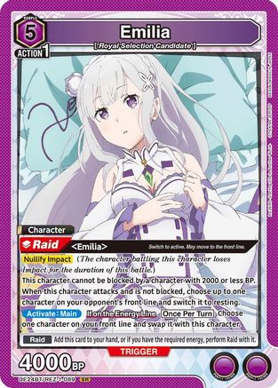 Emilia (089) (UE24BT/REZ-1-089) - UE24BT ReZERO Starting Life in Another World Foil