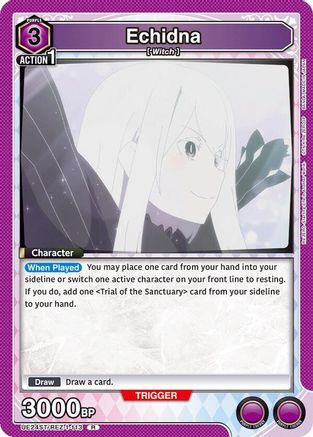 Echidna (UE24ST/REZ-1-113) - UE24ST ReZERO Starting Life in Another World Starter Deck Foil