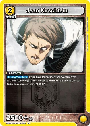 Jean Kirschtein (006) (UEX07BT/AOT-2-006) - UEX07BT Attack on Titan Vol 2