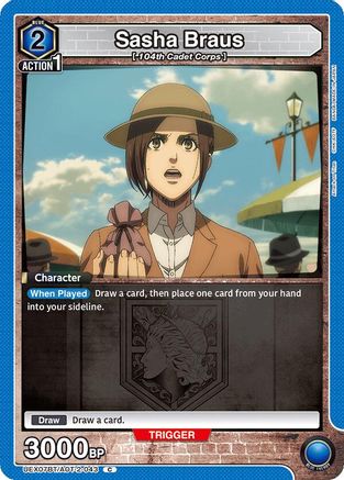 Sasha Braus (043) (UEX07BT/AOT-2-043) - UEX07BT Attack on Titan Vol 2