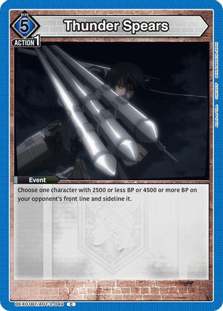 Thunder Spears (UEX07BT/AOT-2-049) - UEX07BT Attack on Titan Vol 2