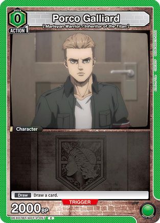 Porco Galliard (UEX07BT/AOT-2-057) - UEX07BT Attack on Titan Vol 2