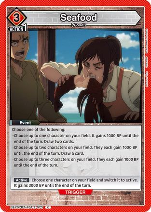 Seafood (UEX07BT/AOT-2-073) - UEX07BT Attack on Titan Vol 2