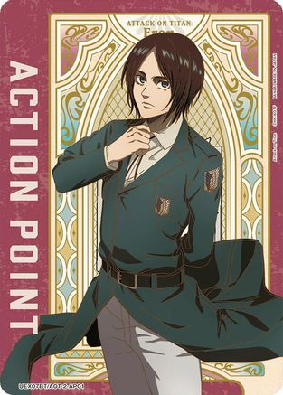 Action Point Card (AP01) (UEX07BT/AOT-2-AP01) - UEX07BT Attack on Titan Vol 2 Foil