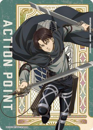 Action Point Card (AP04) (UEX07BT/AOT-2-AP04) - UEX07BT Attack on Titan Vol 2 Foil