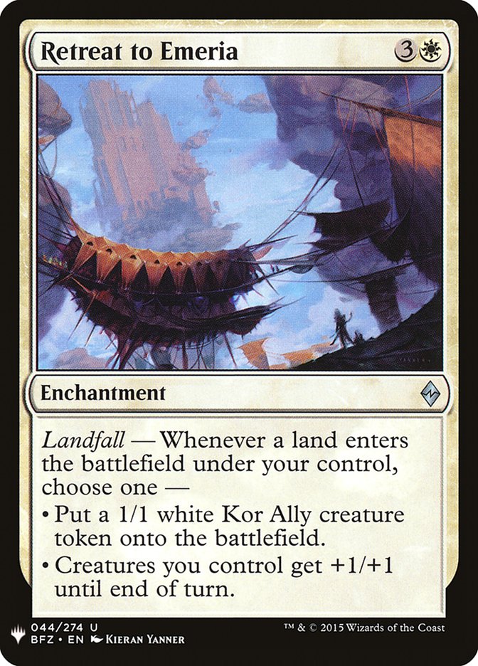 Retreat to Emeria [Mystery Booster] - Magic: The Gathering - Card Brawlers | Quebec | Canada |
