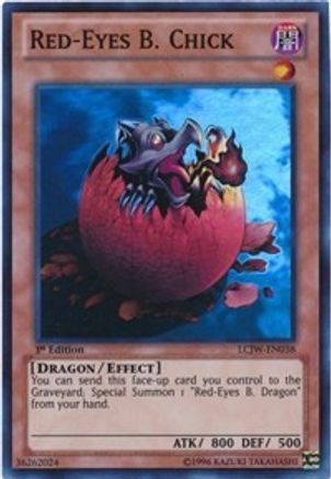 Red-Eyes B. Chick [LCJW-EN038] Super Rare - Yu-Gi-Oh! - Card Brawlers | Quebec | Canada |
