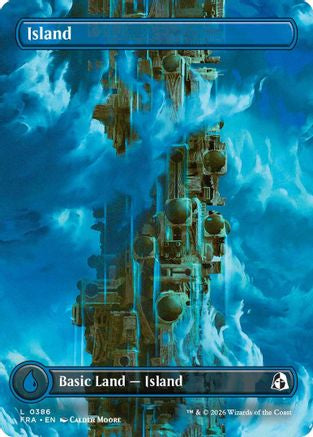 Island (Borderless) (0386) (FRA-386) - Reality Fracture Foil