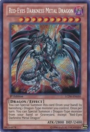 Red-Eyes Darkness Metal Dragon [LCJW-EN050] Secret Rare - Yu-Gi-Oh! - Card Brawlers | Quebec | Canada |