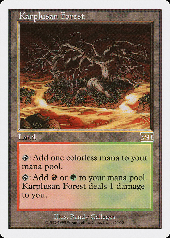 Karplusan Forest [Classic Sixth Edition] - Magic: The Gathering - Card Brawlers | Quebec | Canada |