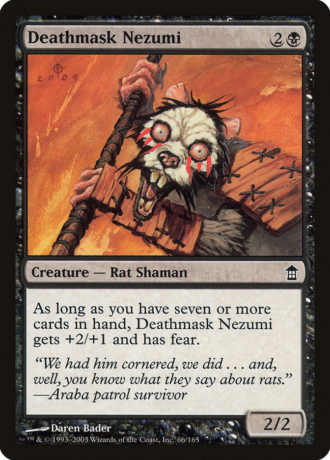 Deathmask Nezumi [Saviors of Kamigawa] - Magic: The Gathering - Card Brawlers | Quebec | Canada |