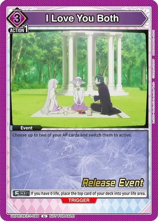 I Love You Both (UEPR/REZ-1-099) - UE24BT ReZERO Starting Life in Another World Release Event Cards - UE24BT: Re:ZERO -Starting Life in Another World- Release Event Cards - Card Brawlers | Quebec | Canada |