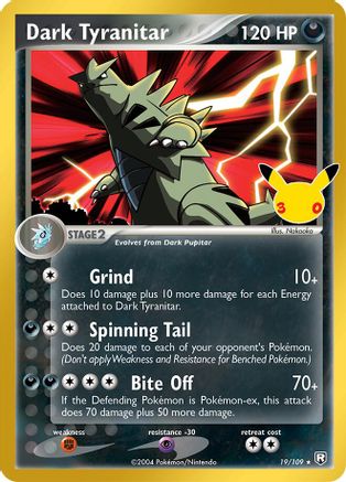 Dark Tyranitar (019/null) - Holofoil [ME 30th Celebration Classic Collection]