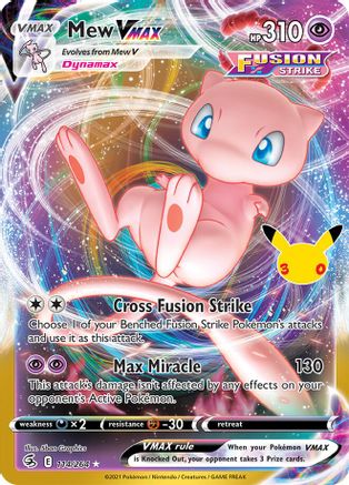 Mew VMAX (114/null) - Holofoil [ME 30th Celebration Classic Collection]