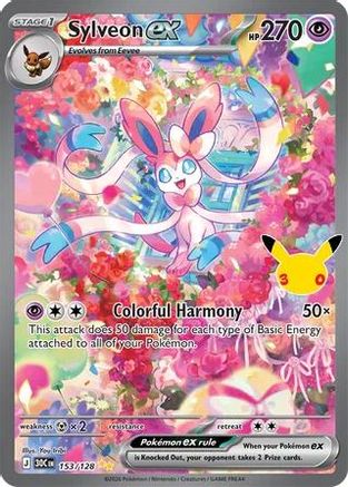 Sylveon ex (153/128) - Holofoil [ME 30th Celebration]