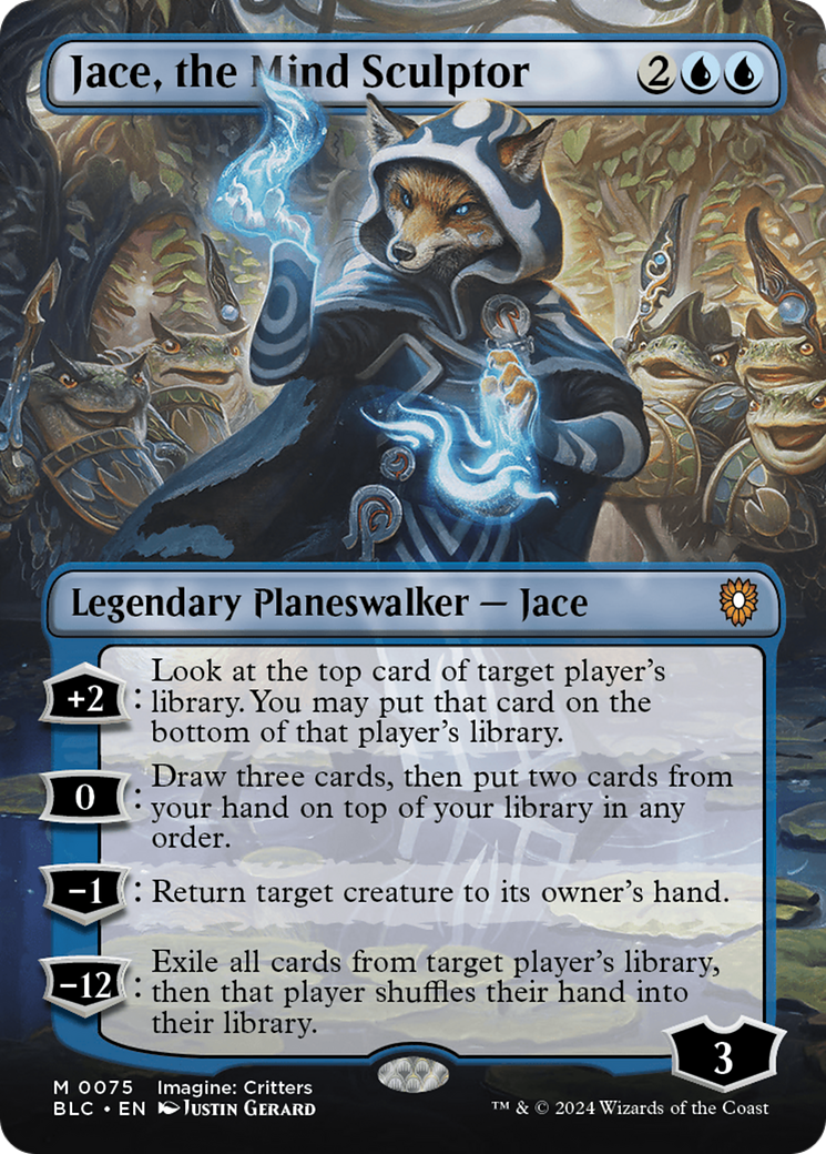 Jace, the Mind Sculptor (Borderless) [Bloomburrow Commander] - Magic: The Gathering - Card Brawlers | Quebec | Canada |