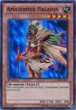 Amazoness Paladin [LCJW-EN087] Super Rare - Yu-Gi-Oh! - Card Brawlers | Quebec | Canada |