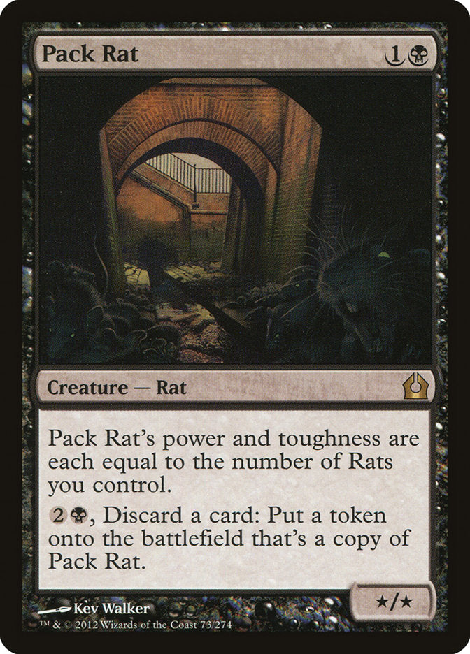 Pack Rat [Return to Ravnica] - Magic: The Gathering - Card Brawlers | Quebec | Canada |