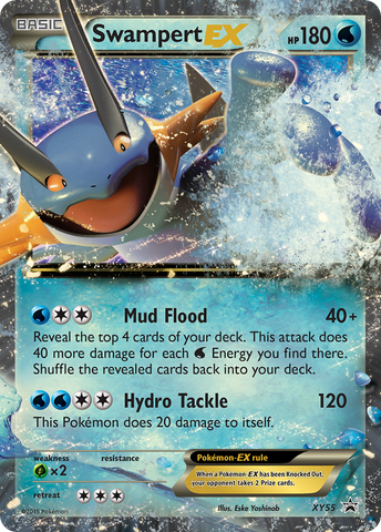 Swampert EX (XY55) [XY : Promos Black Star] 