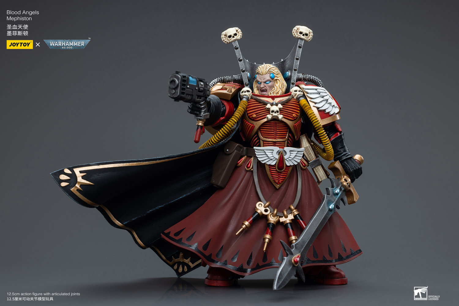 Joytoy - Warhammer 40k - Blood Angels - Mephiston - (PREORDER) October 30, 2026