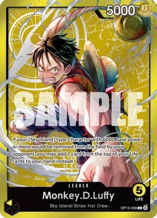 Monkey.D.Luffy (OP15-098) (Luffy Deck) (OP15-098) - Set Sail Deck Set Foil - Set Sail Deck Set - Card Brawlers | Quebec | Canada |