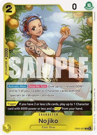 Nojiko (EB05-057) - Extra Booster: One Piece Heroine's Edition Vol. 2 Foil - Extra Booster: One Piece Heroine's Edition Vol. 2 - Card Brawlers | Quebec | Canada |