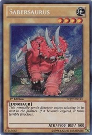 Sabersaurus [LCJW-EN143] Secret Rare - Yu-Gi-Oh! - Card Brawlers | Quebec | Canada |