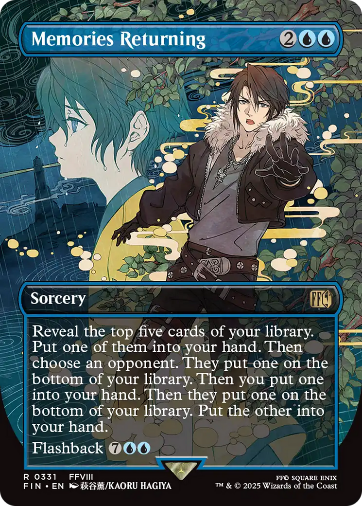 Memories Returning (Borderless) [FINAL FANTASY] - Magic: The Gathering - Card Brawlers | Quebec | Canada |