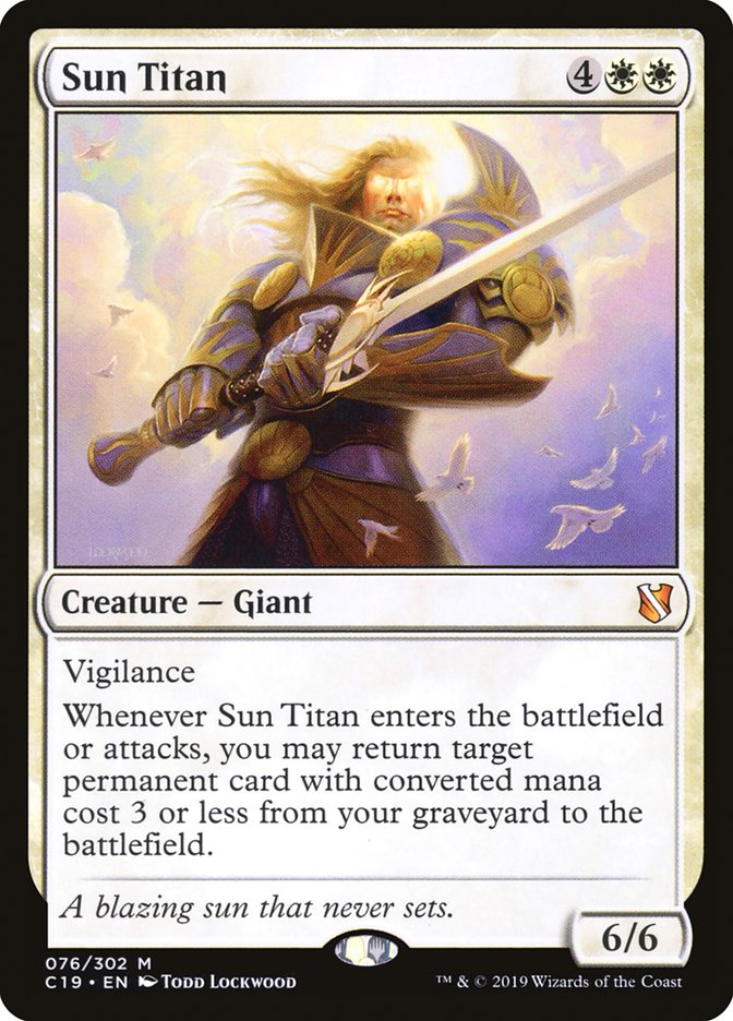 Sun Titan [Commander 2019] - Magic: The Gathering - Card Brawlers | Quebec | Canada |