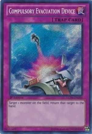 Compulsory Evacuation Device [LCJW-EN295] Secret Rare - Yu-Gi-Oh! - Card Brawlers | Quebec | Canada |