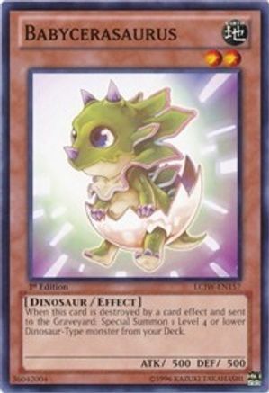 Babycerasaurus [LCJW-EN157] Common - Yu-Gi-Oh! - Card Brawlers | Quebec | Canada |