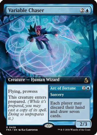 Variable Chaser (Extended Art) (FRA-426) - Reality Fracture Foil
