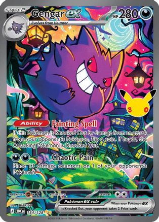 Gengar ex (154/128) - Holofoil [ME 30th Celebration]