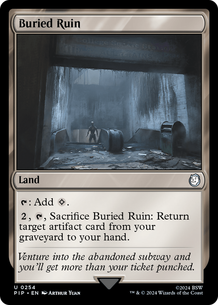 Buried Ruin [Fallout] - Magic: The Gathering - Card Brawlers | Quebec | Canada |