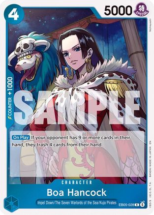 Boa Hancock (EB05-028) - Extra Booster: One Piece Heroine's Edition Vol. 2 Foil - Extra Booster: One Piece Heroine's Edition Vol. 2 - Card Brawlers | Quebec | Canada |