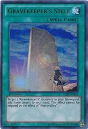 Gravekeeper's Stele [LCJW-EN261] Ultra Rare - Yu-Gi-Oh! - Card Brawlers | Quebec | Canada |