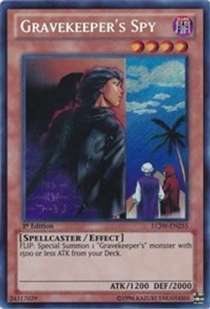 Gravekeeper's Spy [LCJW-EN255] Secret Rare - Yu-Gi-Oh! - Card Brawlers | Quebec | Canada |