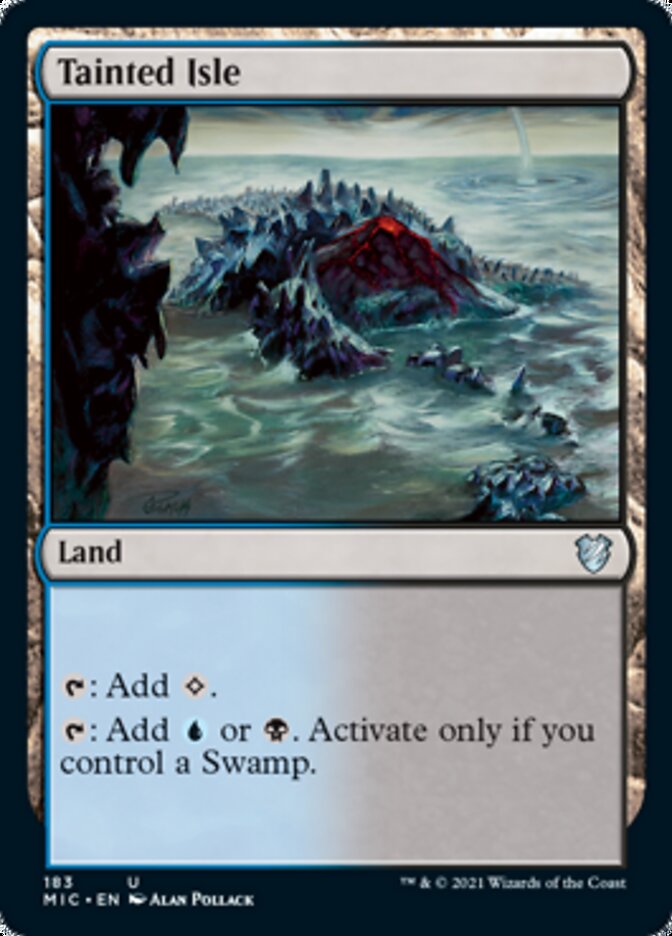 Tainted Isle [Innistrad: Midnight Hunt Commander] - Magic: The Gathering - Card Brawlers | Quebec | Canada |