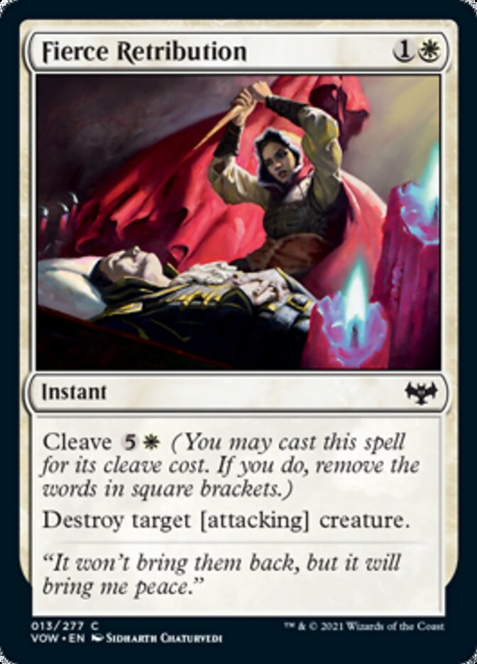 Fierce Retribution [Innistrad: Crimson Vow] - Magic: The Gathering - Card Brawlers | Quebec | Canada |