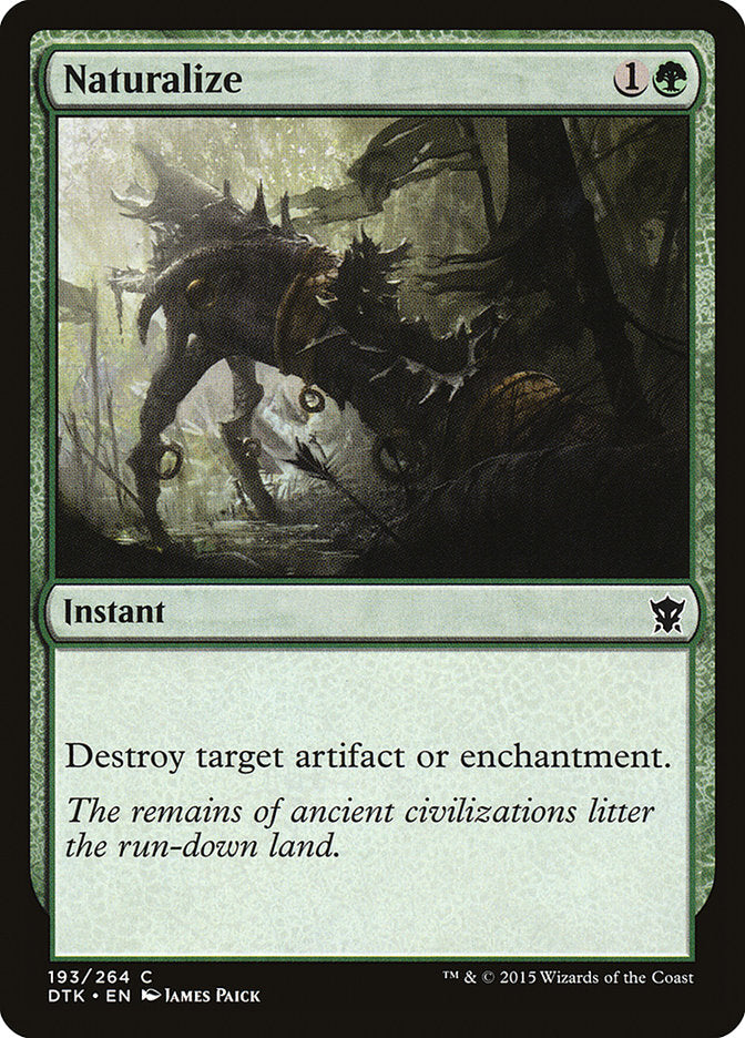 Naturalize [Dragons of Tarkir] - Magic: The Gathering - Card Brawlers | Quebec | Canada |