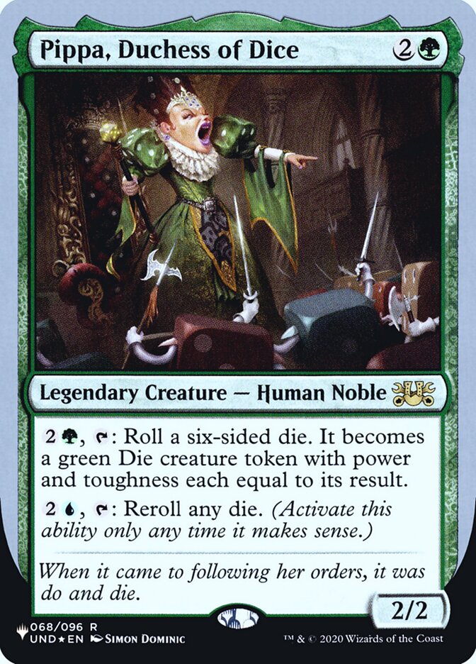 Pippa, Duchess of Dice (Unfinity Foil Edition) [The List] - Magic: The Gathering - Card Brawlers | Quebec | Canada |