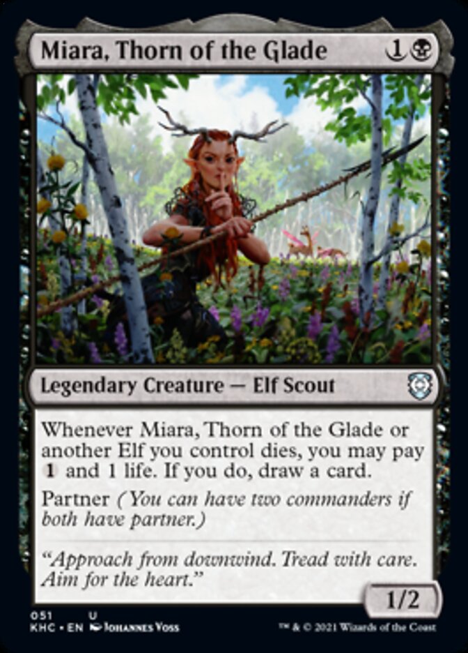 Miara, Thorn of the Glade [Kaldheim Commander] - Magic: The Gathering - Card Brawlers | Quebec | Canada |
