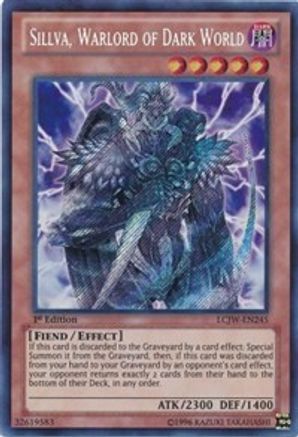 Sillva, Warlord of Dark World [LCJW-EN245] Secret Rare - Yu-Gi-Oh! - Card Brawlers | Quebec | Canada |