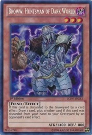 Broww, Huntsman of Dark World [LCJW-EN243] Secret Rare - Yu-Gi-Oh! - Card Brawlers | Quebec | Canada |