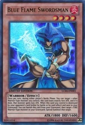 Blue Flame Swordsman [LC04-EN001] Ultra Rare