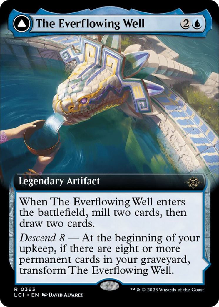 The Everflowing Well // The Myriad Pools (Extended Art) [The Lost Caverns of Ixalan] - Magic: The Gathering - Card Brawlers | Quebec | Canada |